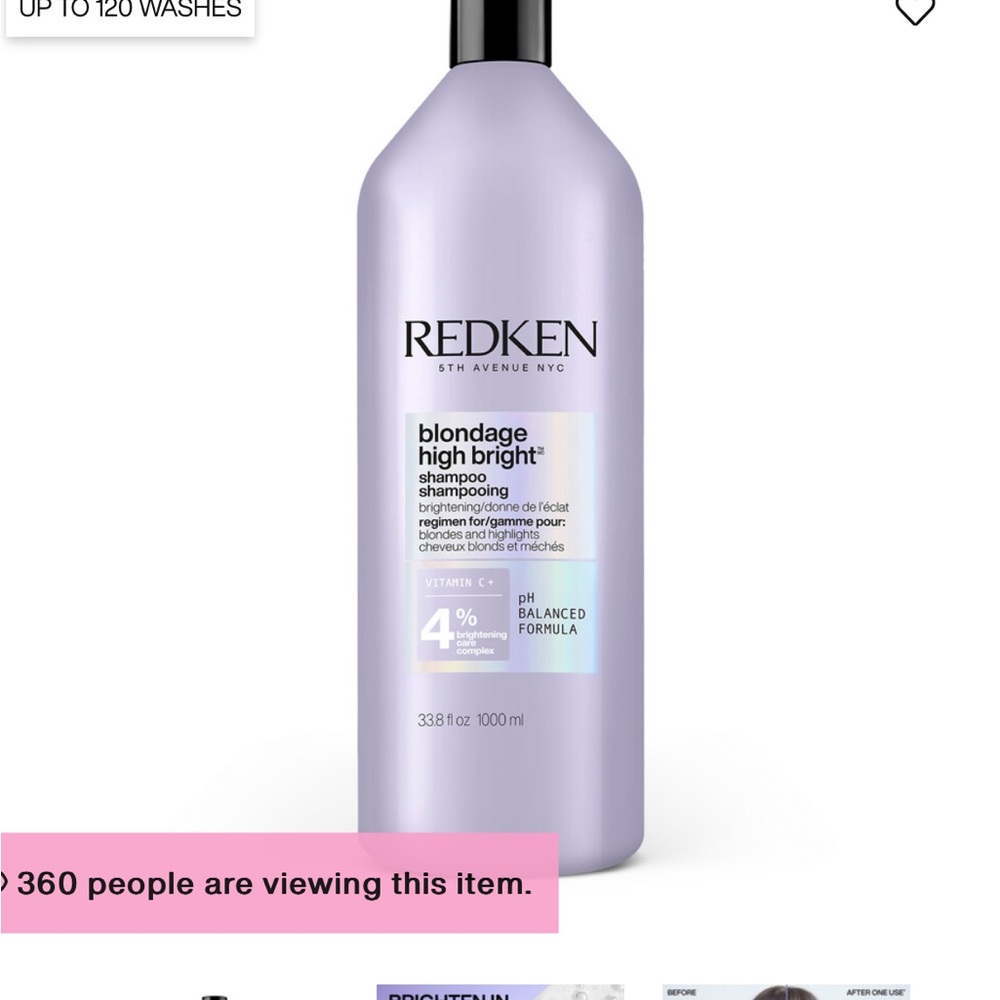 Redken High bright blondage
